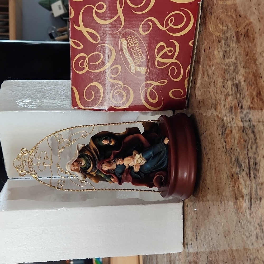 San Francisco Music Company Nativity Music Box